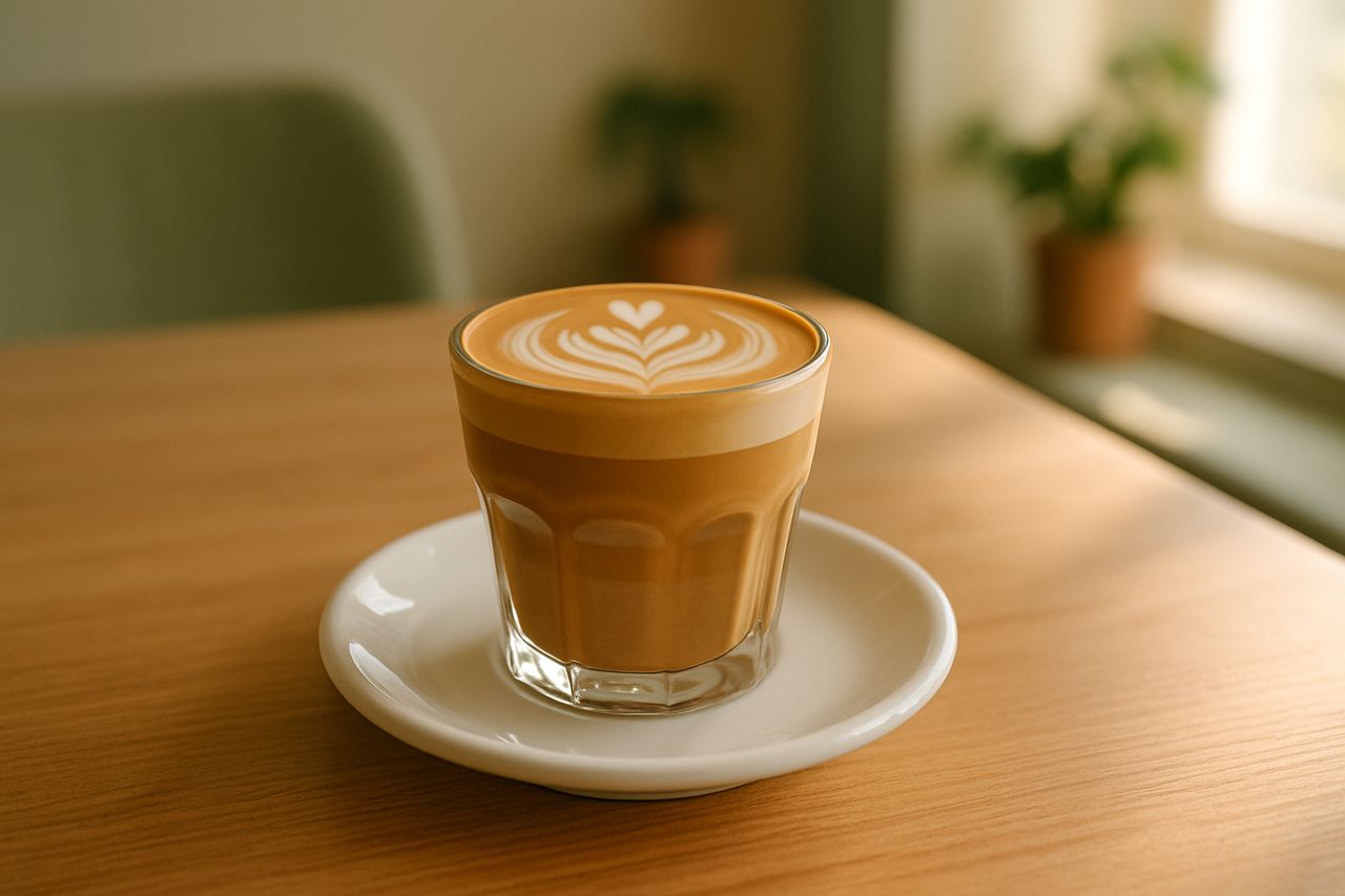 Single-origin espresso shot with rich crema at Drift Coffee Co.