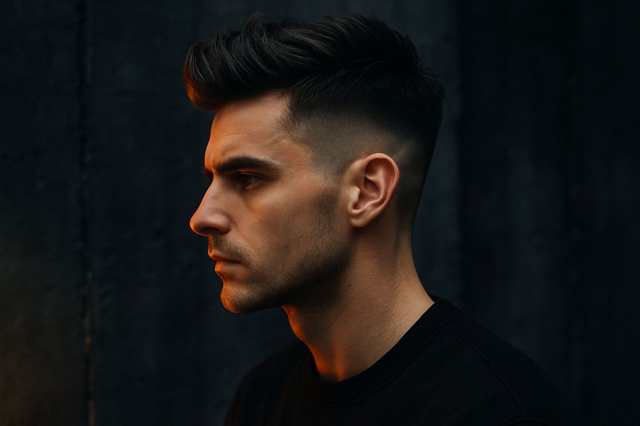 Fade Theory barbershop interior