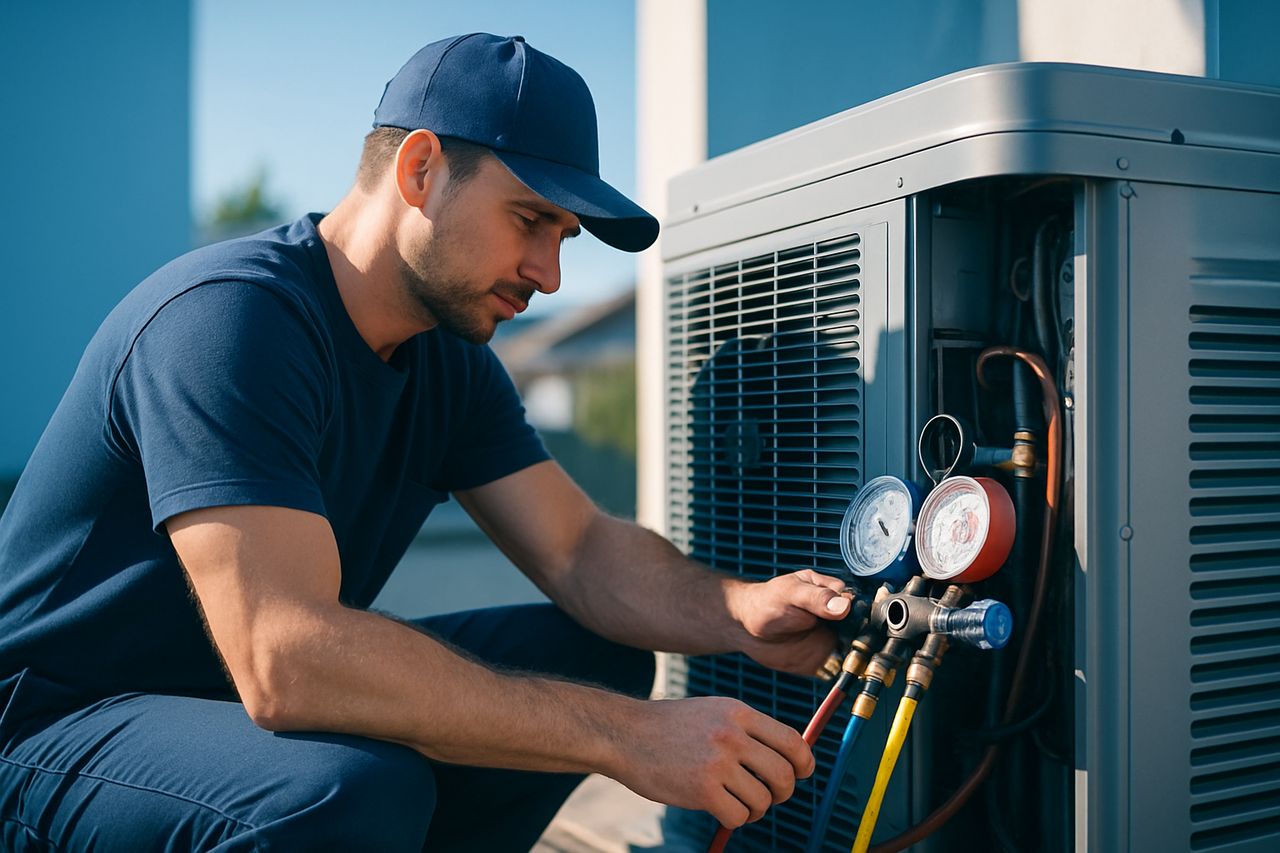 HVAC system installation — financing available