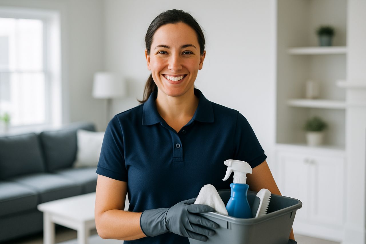 Clean, gleaming office interior serviced by Pristine Commercial Services