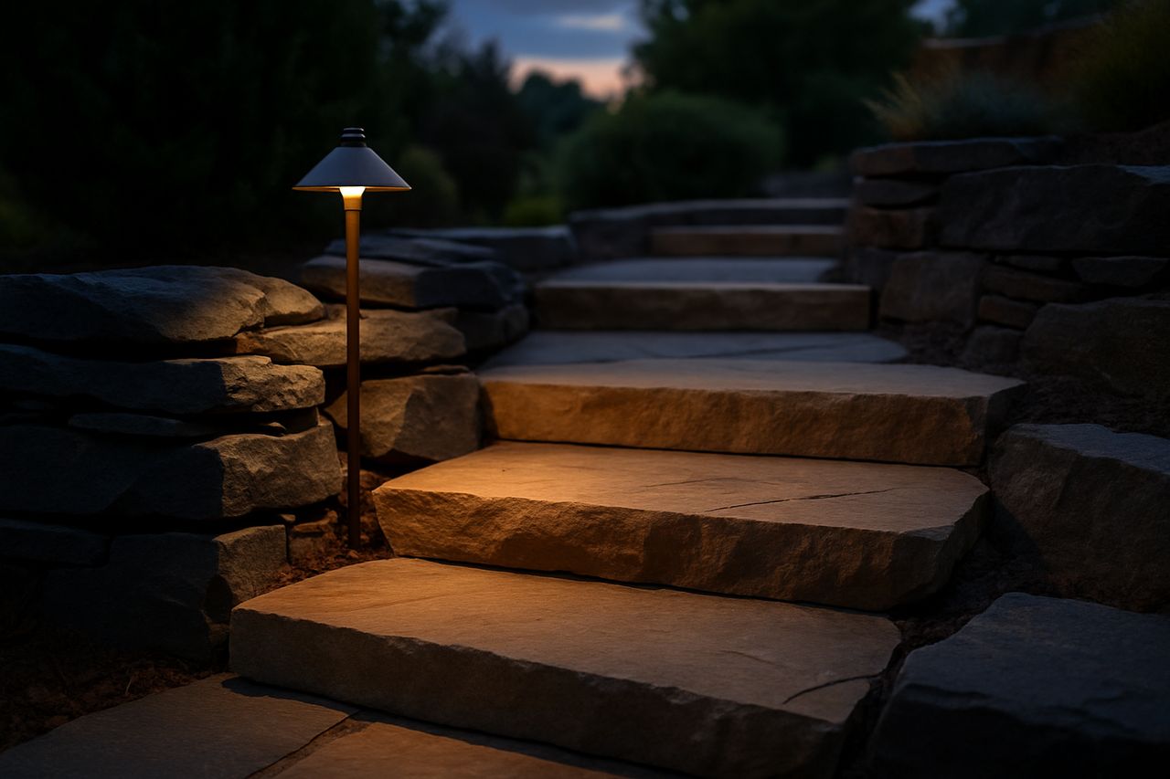 Completed outdoor kitchen project