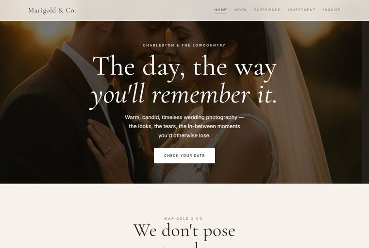 Marigold & Co. — Photography demo